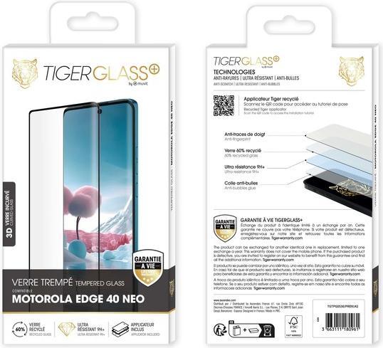 Produktbild Tiger Glas-Folie Recycelt (1 Stk., Motorola Edge 40 Neo)