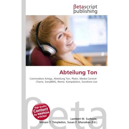 Thumbnail - Abteilung Ton, Fachbücher