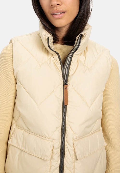 Actual product image Camel Active Short quilted waistcoat made from recycled polyester (44)
