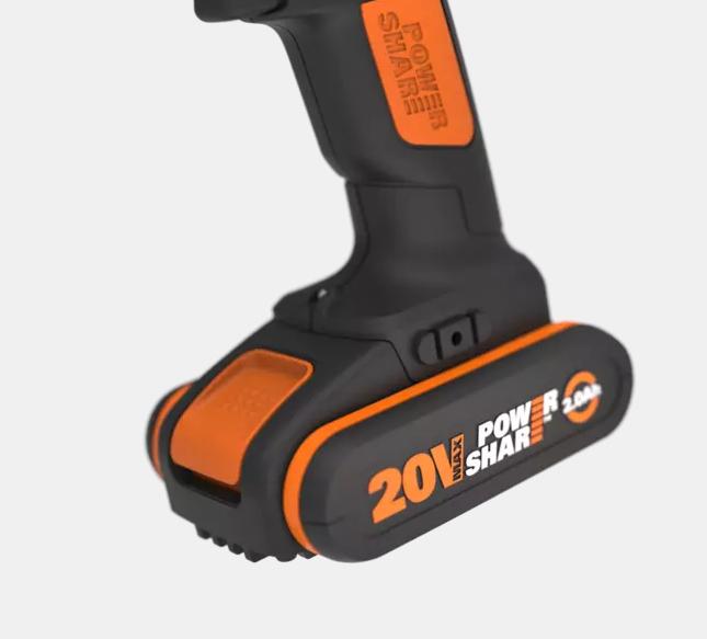 Produktbild Worx Schlagbohrschrauber Set 20V WX372 (Akkubetrieb)