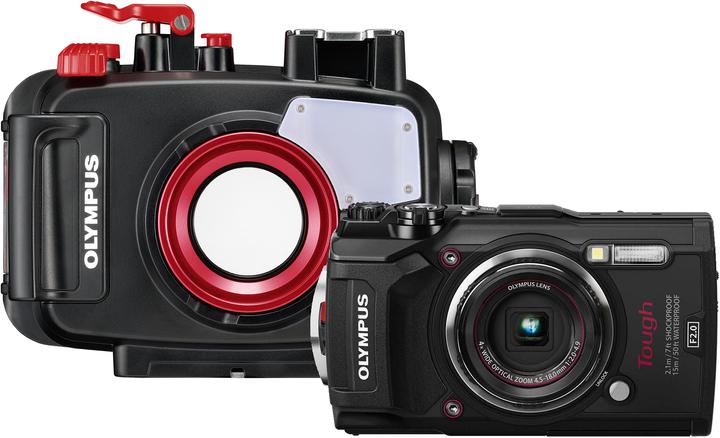 Image du produit Olympus Tough TG-6 Open Water Diver Kit (25 - 100 mm, 12 Mpx, 1/2,3'')