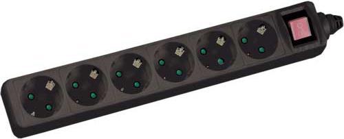 Produktbild InLine Steckdosenleiste (6x, CEE 7/3, 1.50 m)