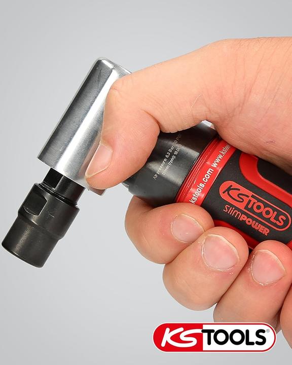 Actual product image KS Tools SlimPOWER mini air angle grinder, pneumatic, 19000 rpm