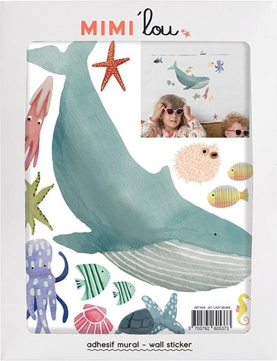 Actual product image MIMI'lou MIMIlou wall sticker Just a Touch, ocean