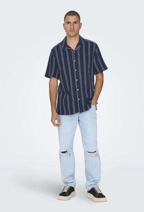 Immagine prodotto Only & Sons Camicia a maniche corte a righe (XXL)