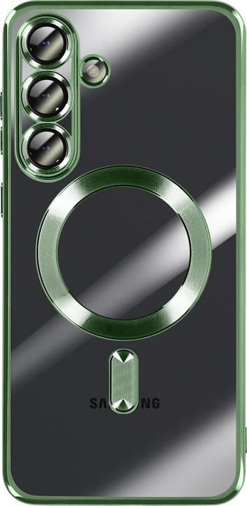 Produktbild Avizar MagSafe Hülle Galaxy S25 FE weich chrom (Samsung Galaxy S25 FE)