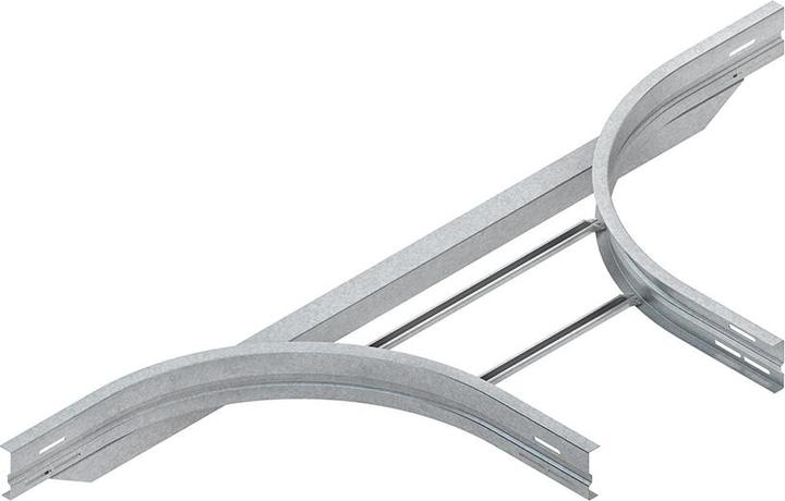 Actual product image Niedax NIE WSTAR 105.600 F add-on tee, 106.5x605 mm, round beaded, unperforated feuerve (75 cm)