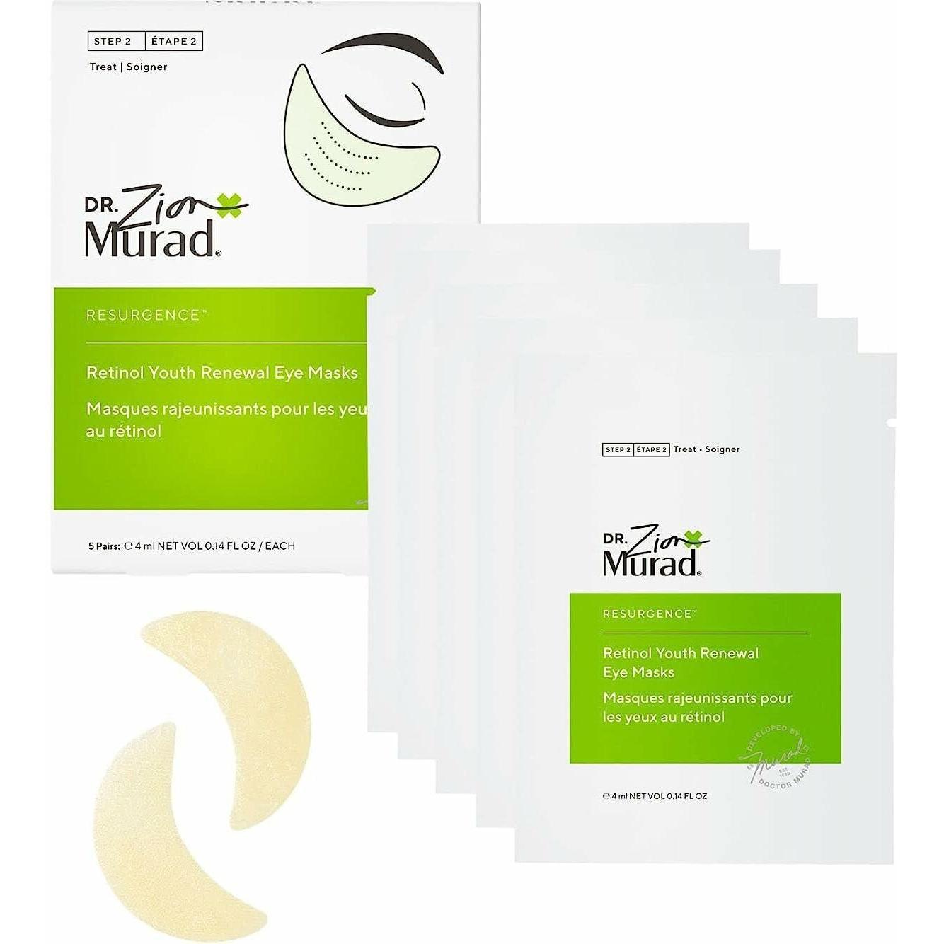 Murad, Gesichtsmaske, Retinol Youth Renewal Eye Masks (5 ml)