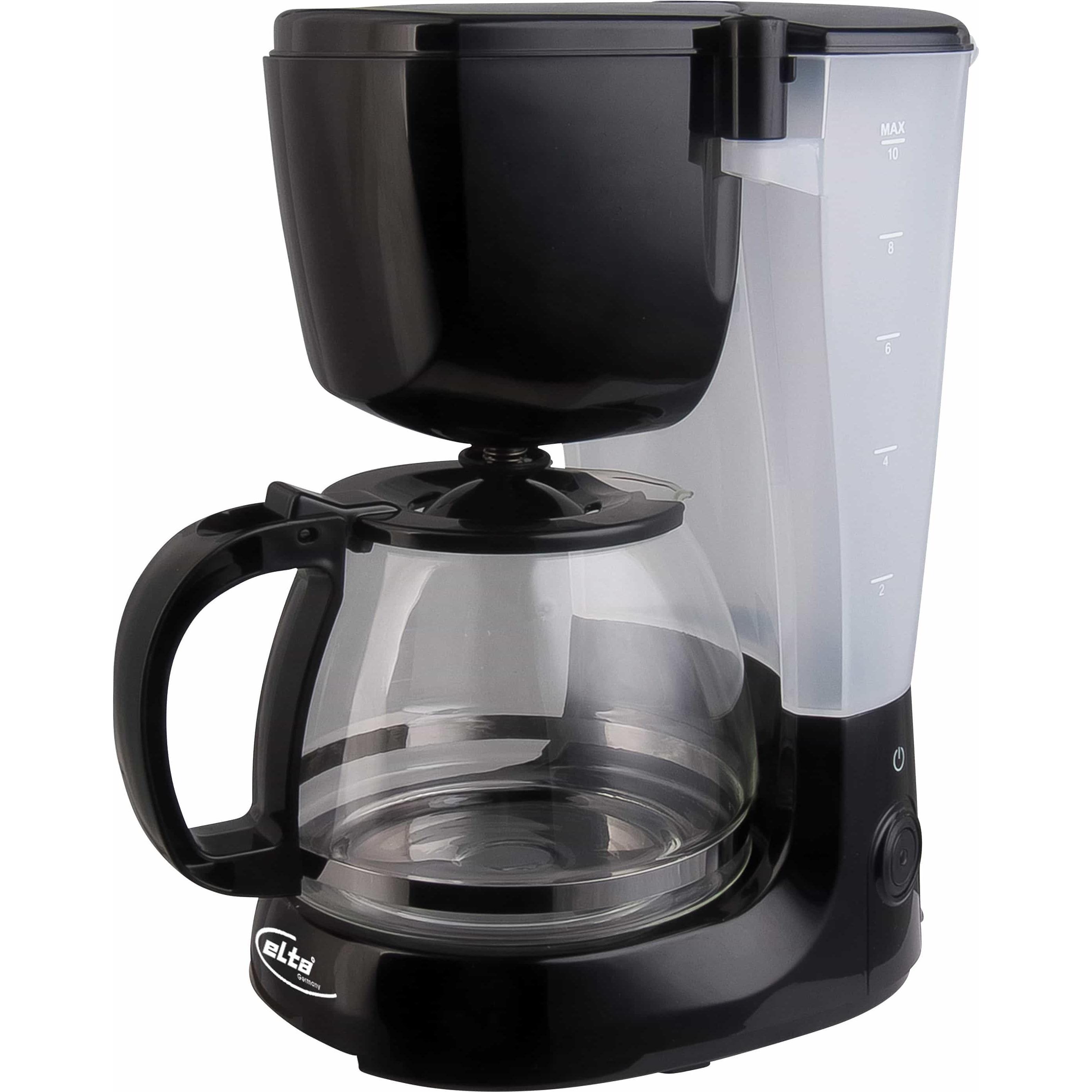 Elta KM-1000.2, Filterkaffeemaschine, Schwarz