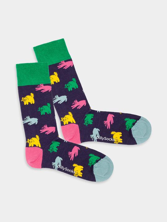 Produktbild DillySocks Colorful Cats (41 - 46)