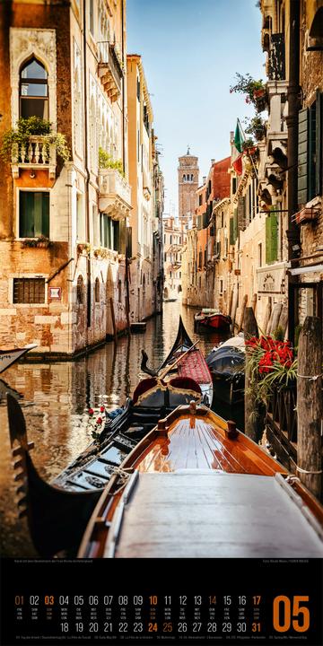 Produktbild Inside Venezia Kalender 2026 (33 x 66 cm)