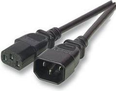 Image du produit EFB Elektronik EFB Connecteur pour appareils froids. C14 180°-C13 180°,sw,1.0m,3x0.75mm (1 m, CEE 7/3)