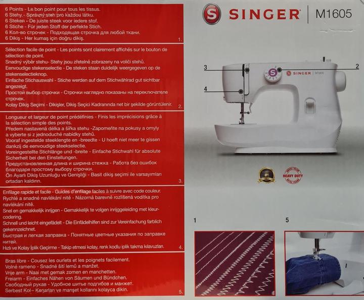 Image du produit Singer M1605 Machine à coudre électrique