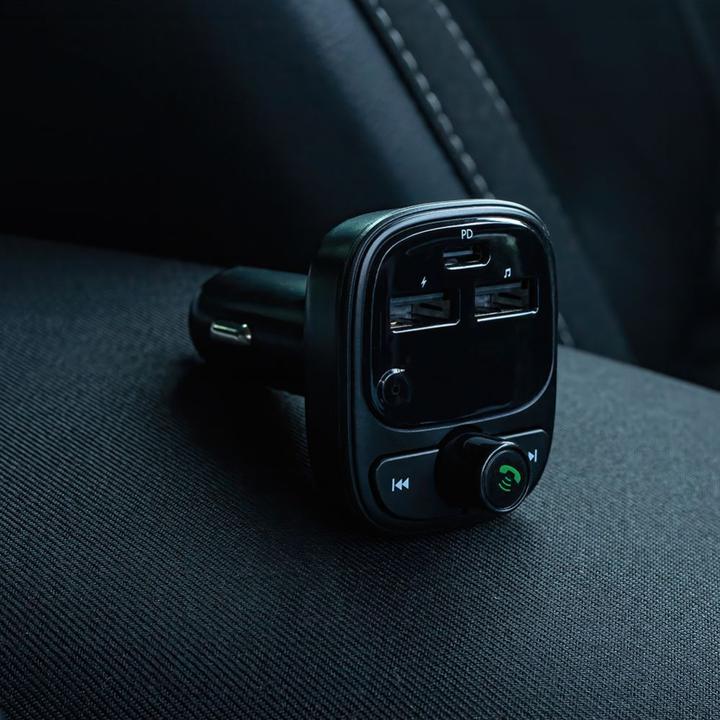 Actual product image Forever FM transmitter Bluetooth TR-370 black