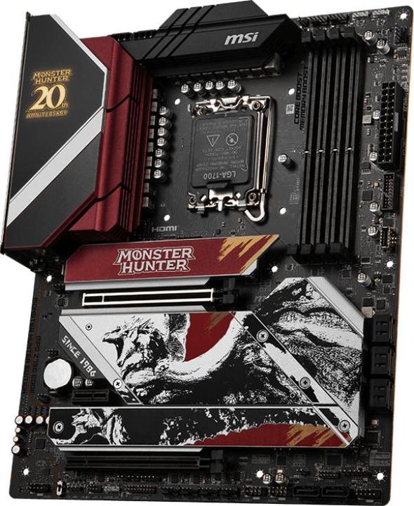Image du produit MSI Mpg Z790 Edge Monster Hunter Edition (LGA 1700, Intel Z790, ATX)