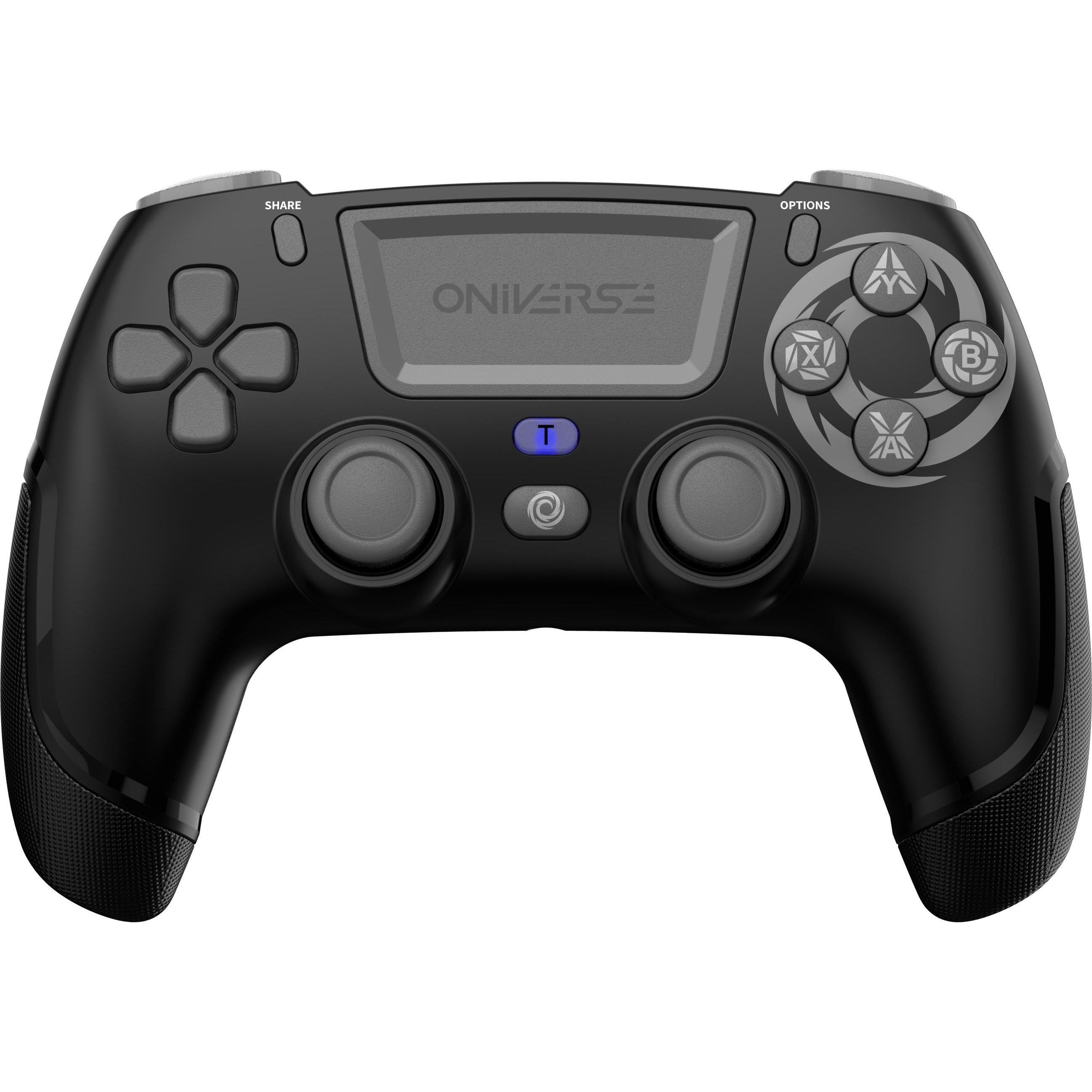 Oniverse Controller Bluetooth PS4 Wireless Revolt Wasp - Nero (PS4, Android, PC, iOS, PS3), Controller gaming, Nero