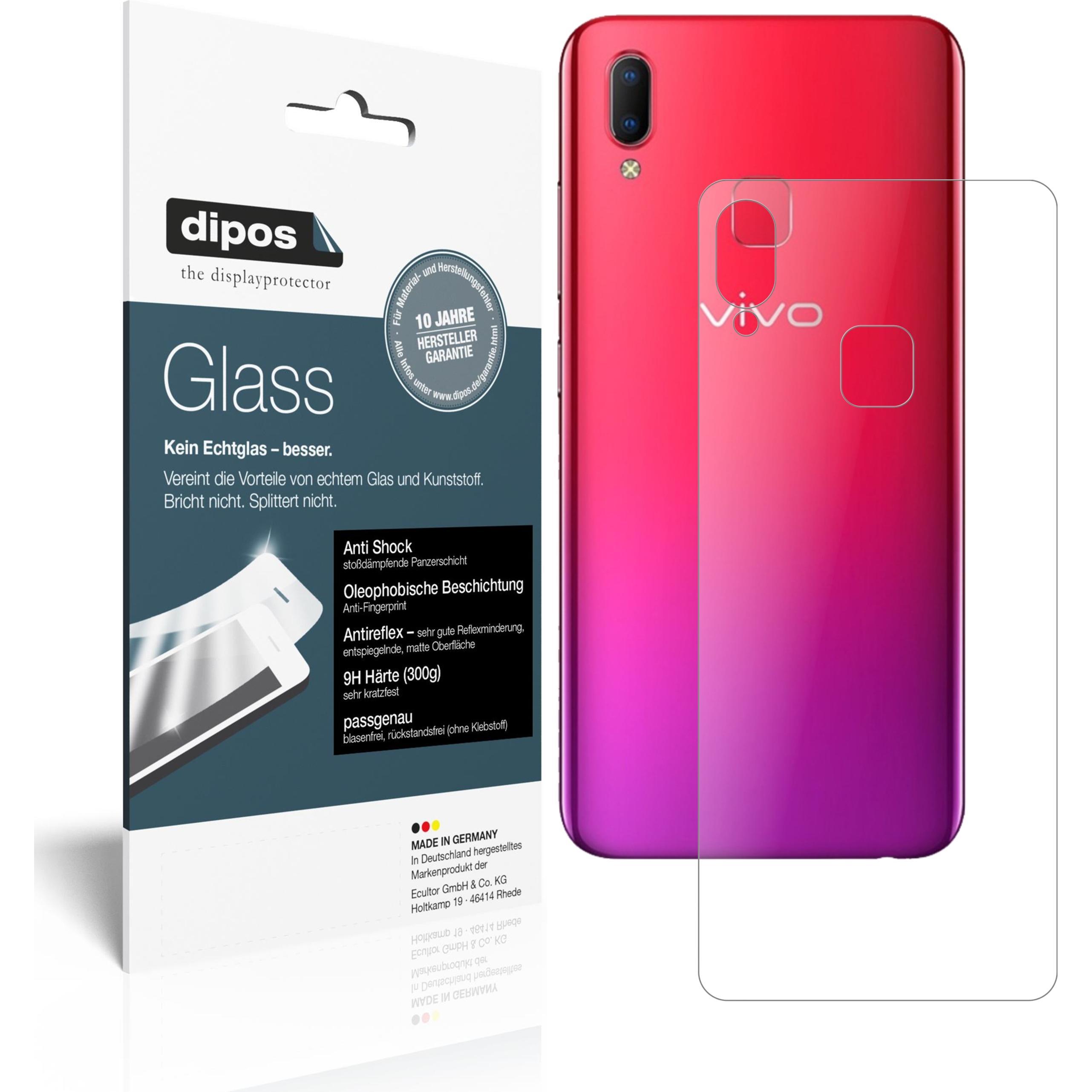 Dipos Displayschutz Anti-Shock (2 Stück, Realme U1), Smartphone Schutzfolie, Transparent