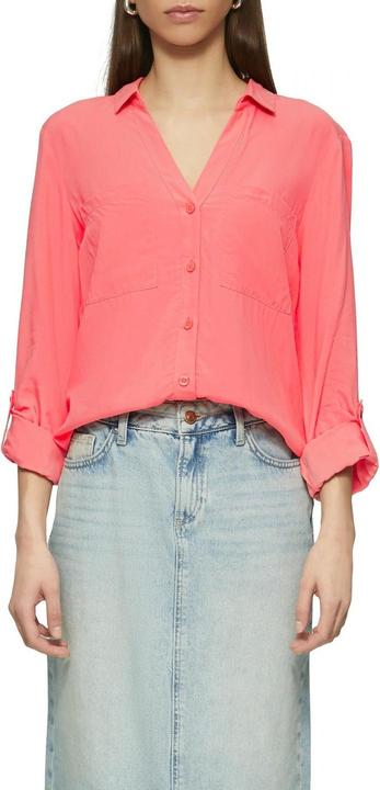 Immagine prodotto s.Oliver Bluse Viskosebluse mit Turn-up und aufgesetzten Taschen (36)