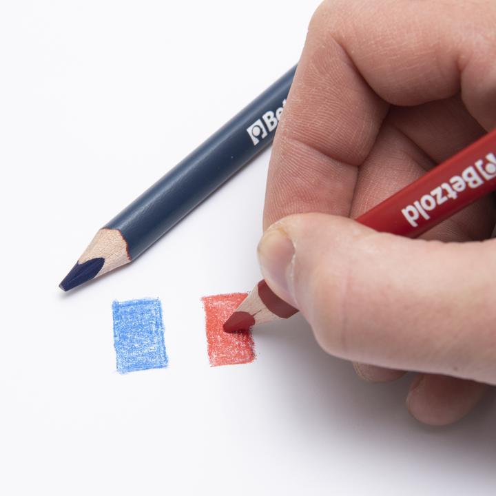 Produktbild Betzold Zweifarbstift in Rot/Blau (12x)