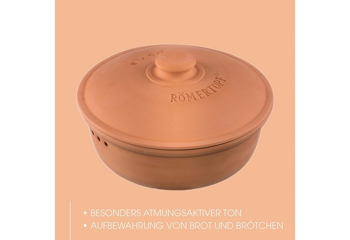 Produktbild Römertopf Brot-Frische-Topf rund terrac.