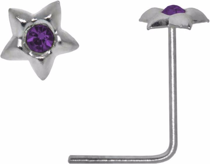 Immagine prodotto Bijouteria Piercing per naso (Argento 925, Vetro (di orologio))