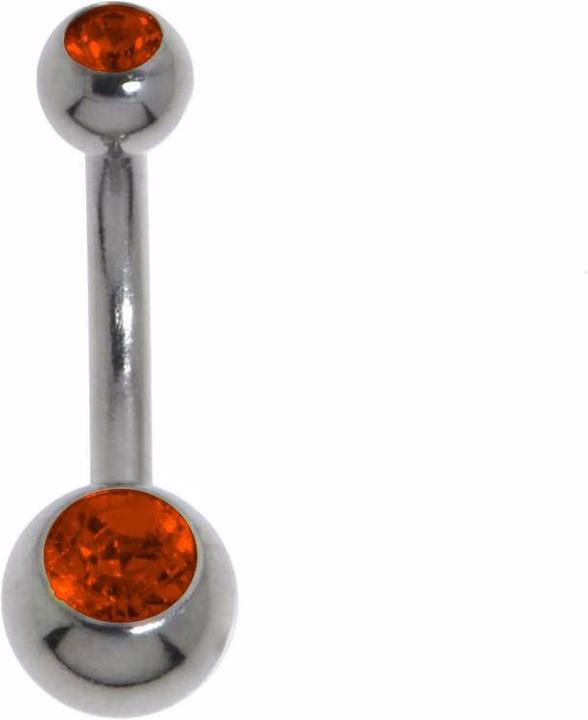 silberfarbig, Orange