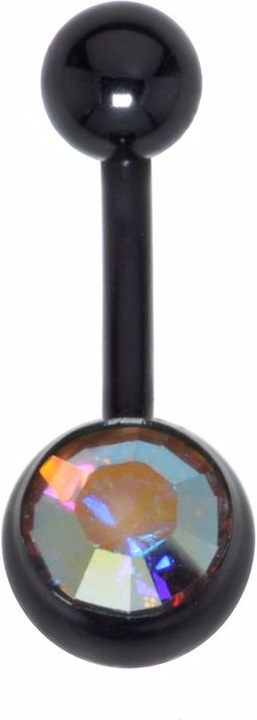 Immagine prodotto Bijouteria Piercing ventre (Bioplastica, Vetro (di orologio), Acciaio chirurgico 316L)