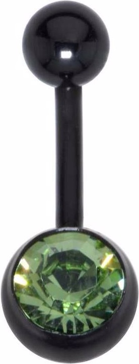 Produktbild Bijouteria Bauchpiercing (Bioplast, Kristall, Chirurgenstahl 316L)