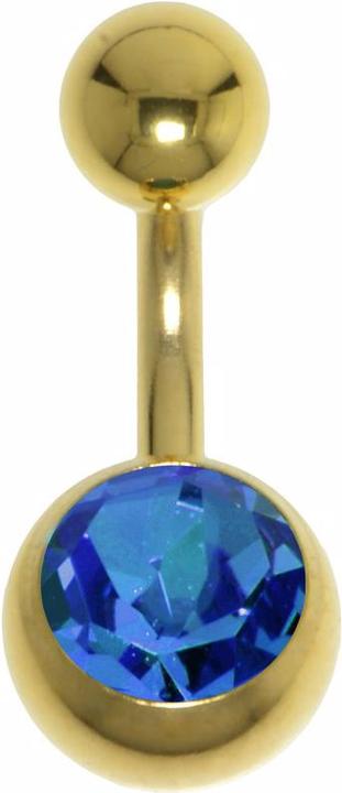 Blau, Goldfarben