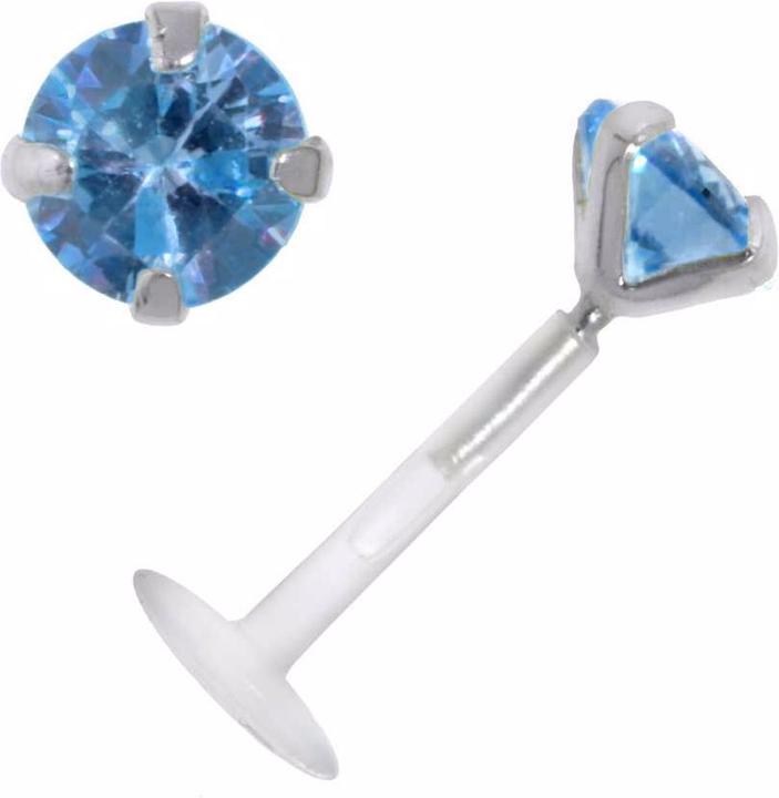 Immagine prodotto Bijouteria Piercing (Bioplastica, Argento 925, Zirconia)