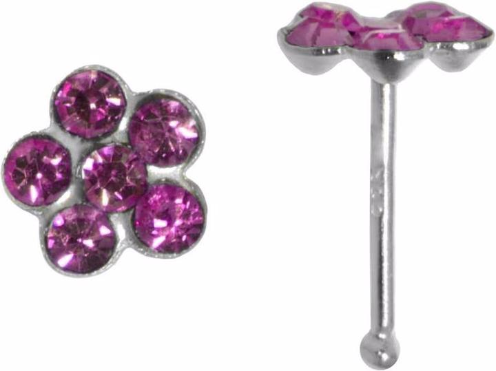 Produktbild Bijouteria Nasenpiercing (Kristall, Silber 925)