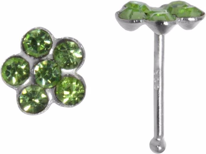Verde, argentato