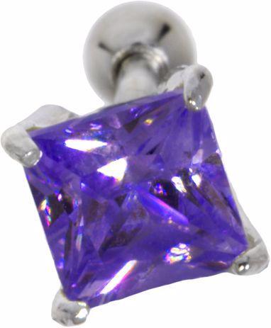 silberfarbig, Violett