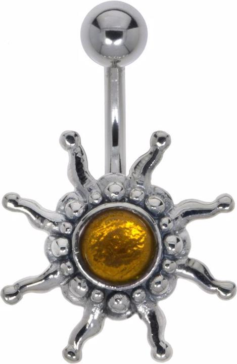 Immagine prodotto Bijouteria Piercing ventre (Gioiello, Argento 925, Acciaio chirurgico 316L)