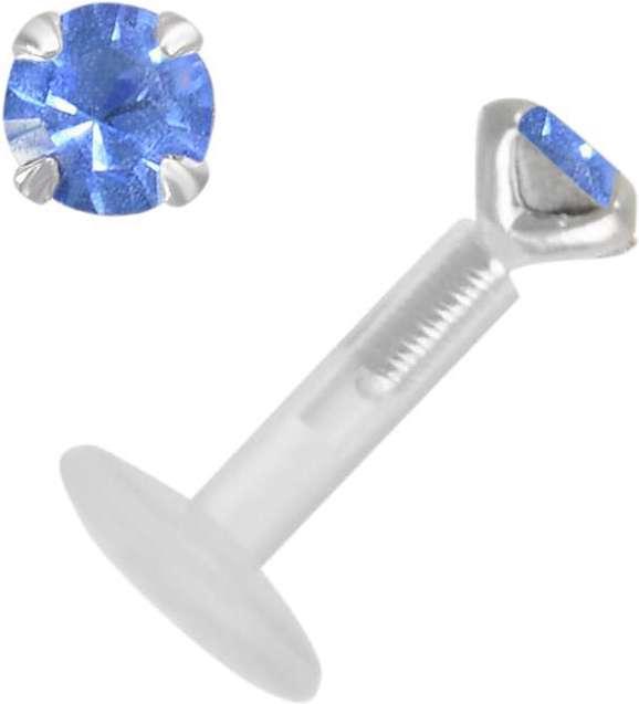 Immagine prodotto Bijouteria Piercing (Bioplastica, Argento 925, Cristallo premium)