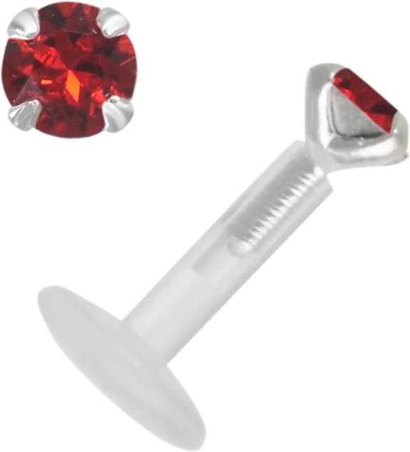 Produktbild Bijouteria Piercing (Bioplast, Silber 925, Premium Kristall)