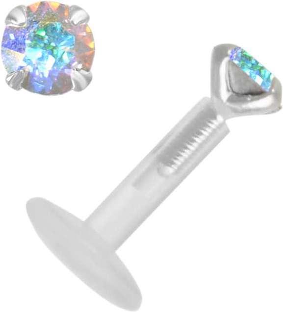Trasparente, Multicolore, argentato