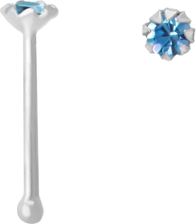 Immagine prodotto Bijouteria Piercing per naso (Argento 925, Vetro (di orologio))