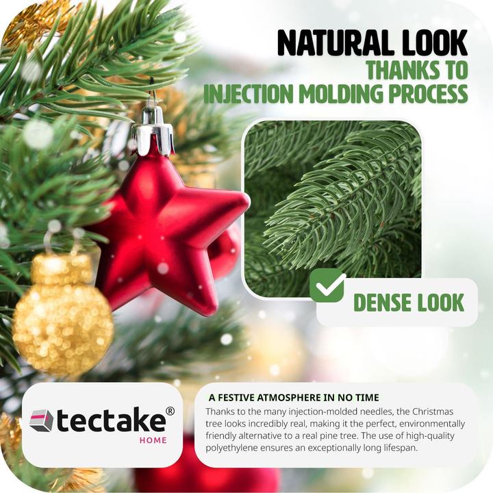 Produktbild tectake Künstlicher Weihnachtsbaum (140 cm)