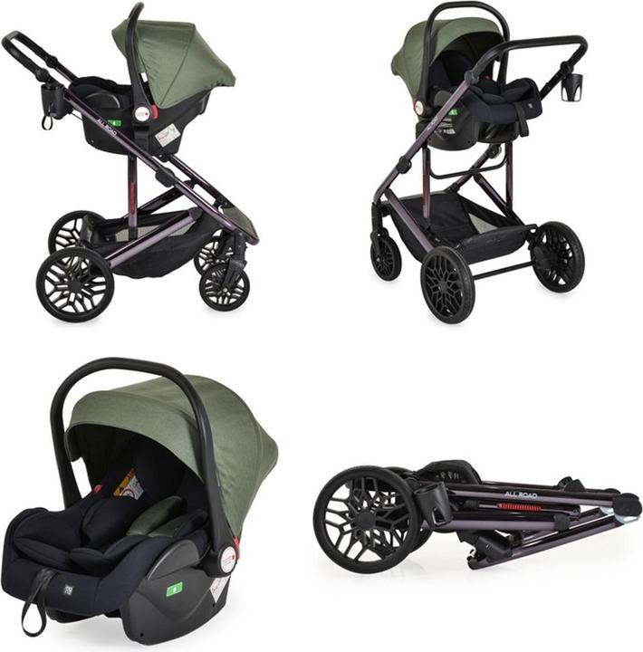 Image du produit Moni poussette combinée 3 en 1
