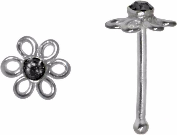 Produktbild Bijouteria Nasenpiercing (Silber 925, Kristall)