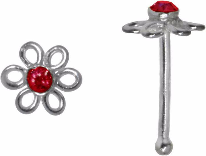 Actual product image Bijouteria Nose piercing (Silver 925, Crystal)