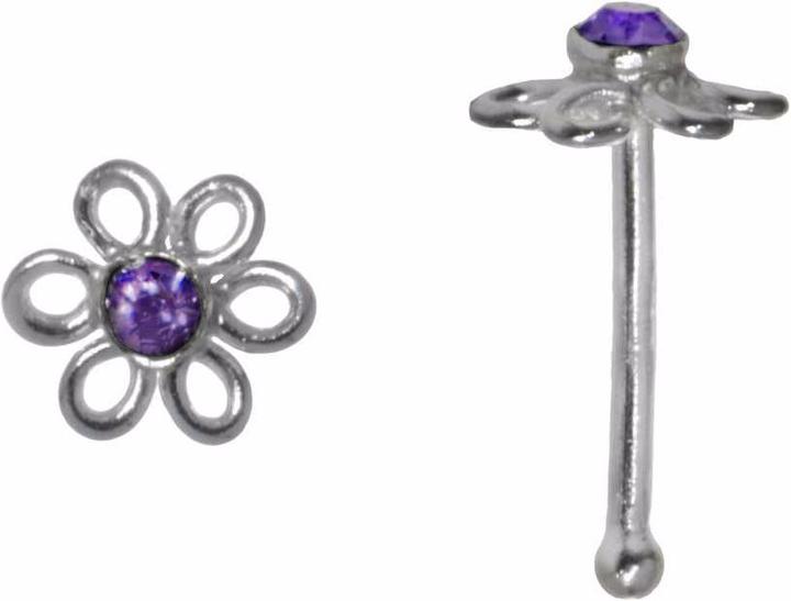 Immagine prodotto Bijouteria Piercing per naso (Argento 925, Vetro (di orologio))