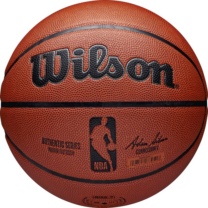 Wilson NBA Authentic Indoor/Outdoor Basketball, Size 7