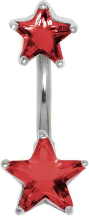 Produktbild Bijouteria Bauchpiercing (Silber 925, Kristall, Chirurgenstahl 316L)