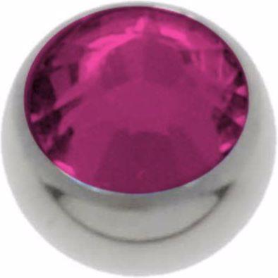 Fuchsia, silberfarbig