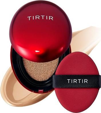 Actual product image TirTir Mask Fit Red Cushion Foundation - Full Coverage, Weightless, Skin Fit (#33N Macchiato)