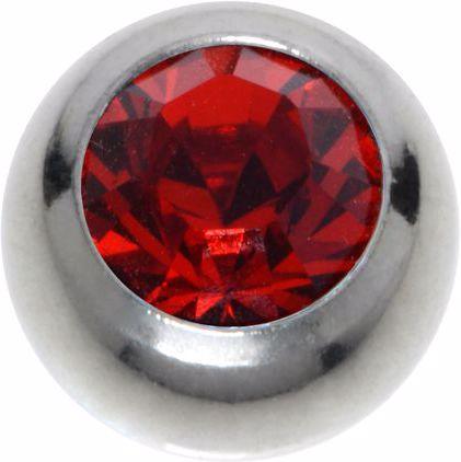 Rot, silberfarbig
