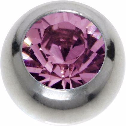 Pink, silberfarbig