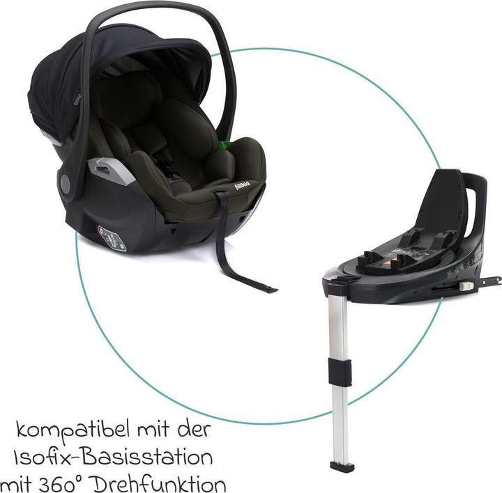 Produktbild Fillikid Babyschalen Babyschale Noa 360° drehbar ab Geburt - 9 (Babyschale)